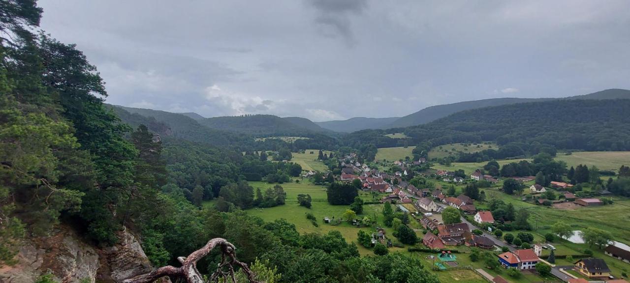Bed and Breakfast Au Wachtfels Obersteinbach Exterior foto
